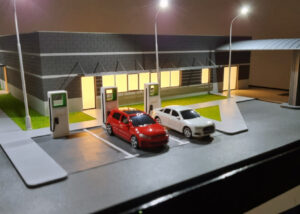 EV charging station model Canada