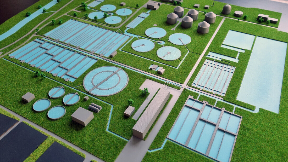 Sewage Treatment Plant Model