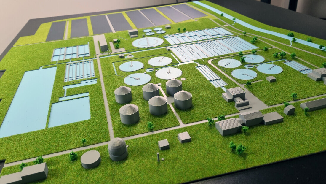 Sewage Treatment Scale Plant Sewage Treatment Scale Plant