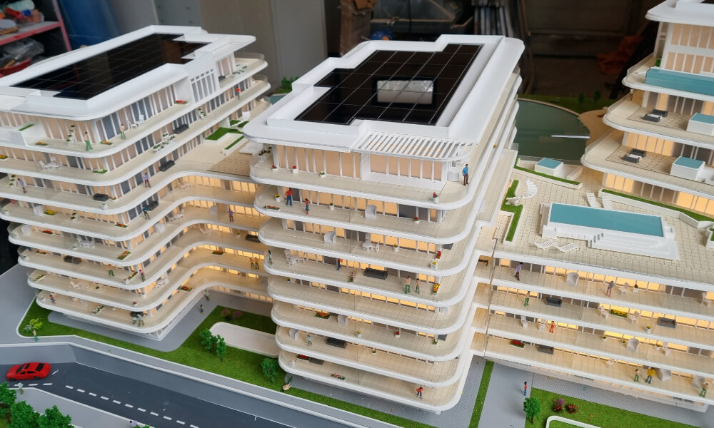 Lagoon Residences Scale Model