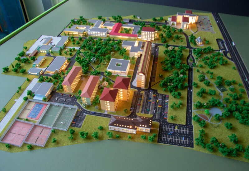 Campus-Architectural-Model Campus Architectural Model