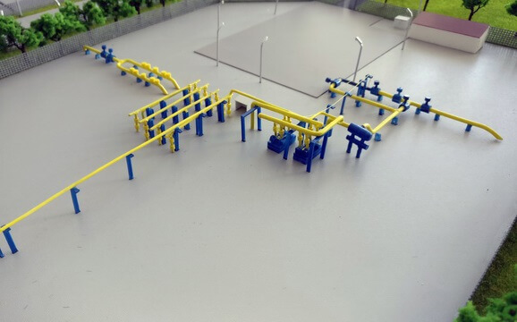 Industrial installations Mobile Gas Station