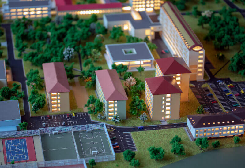 School-Architectural-Model School Architectural Model