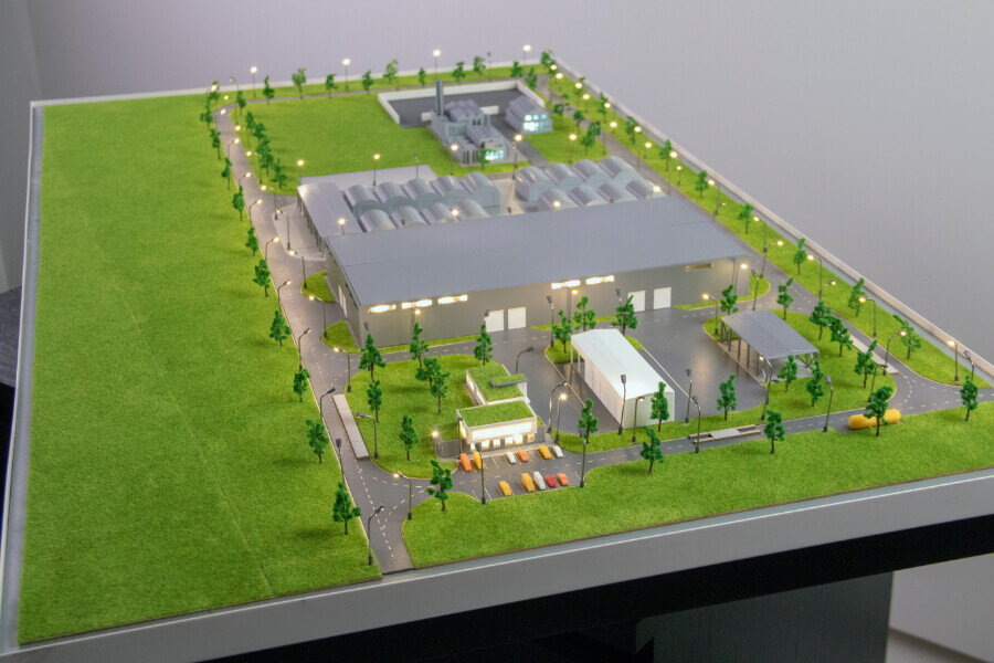 Recycling Centre Model Architectural Models