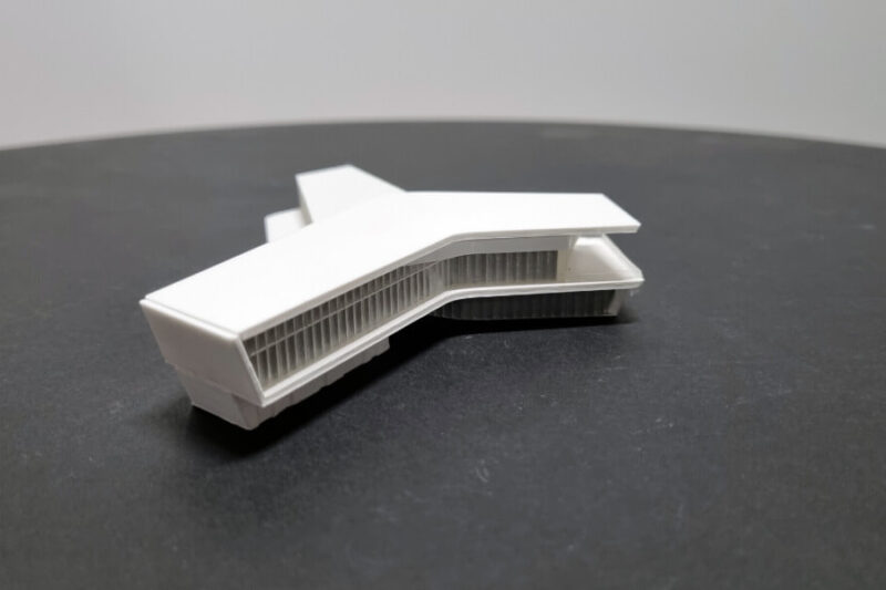 3D Printed Car Dealership Building