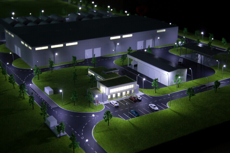 Industrial Recycling Centre Model Industrial Recycling Centre Model