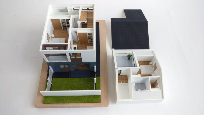 demountable house model
