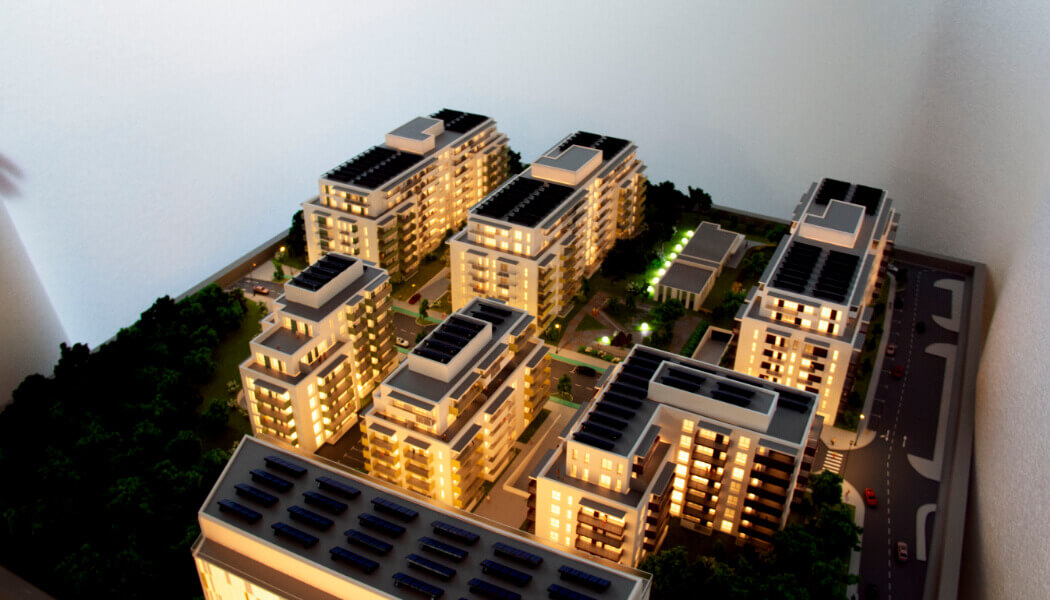 Residential Complex Model - Architectural Models