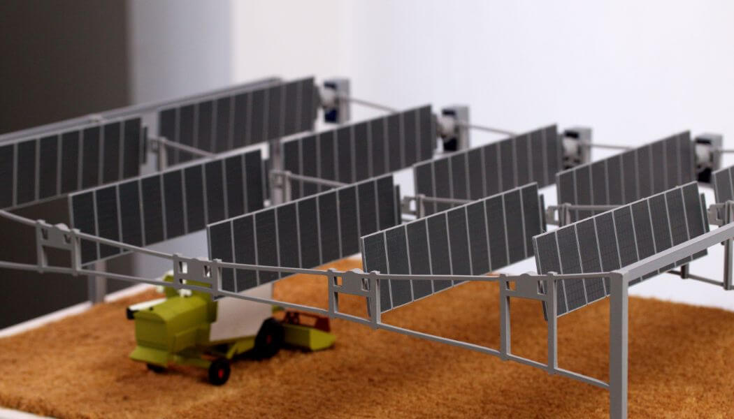 Solar Panel Farm Model Agrivoltaic solar farm - Architectural Models