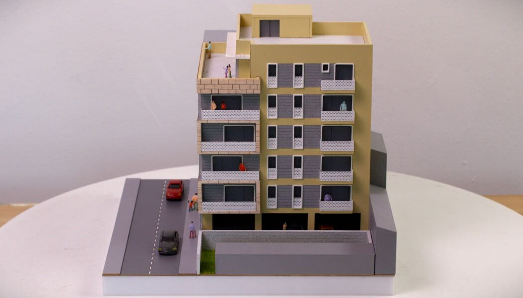small Apartment Building Model small Apartment Building Model