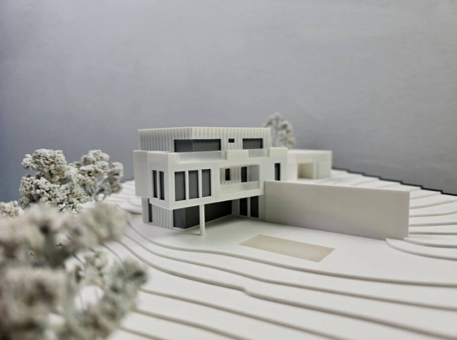 Family Residence Scale model
