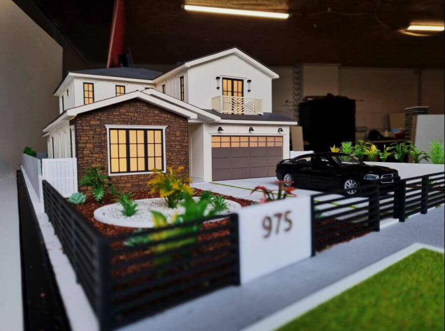 House Model with Lighting system House Model with Lighting system