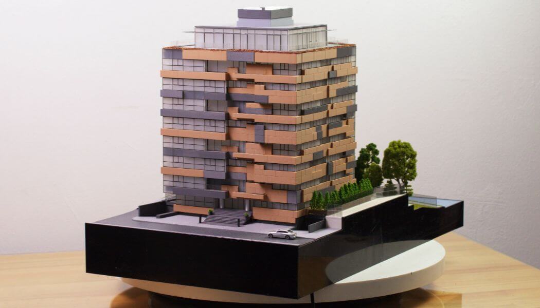 apartment building scale model apartment building scale model