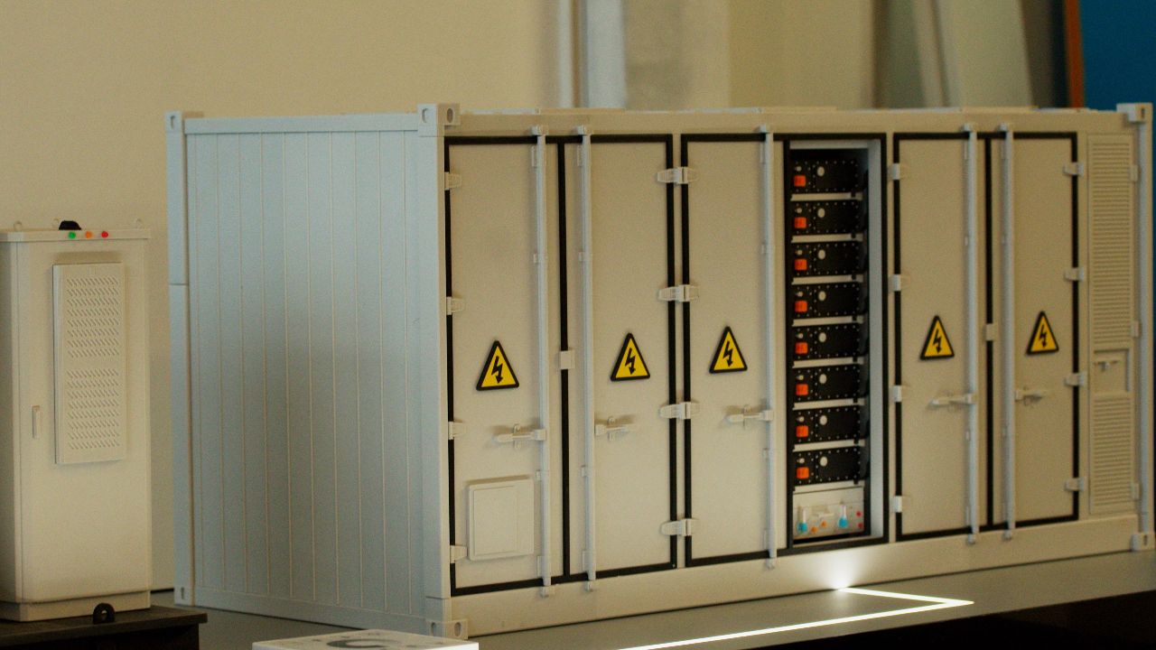 Energy storage plant model Energy storage plant model
