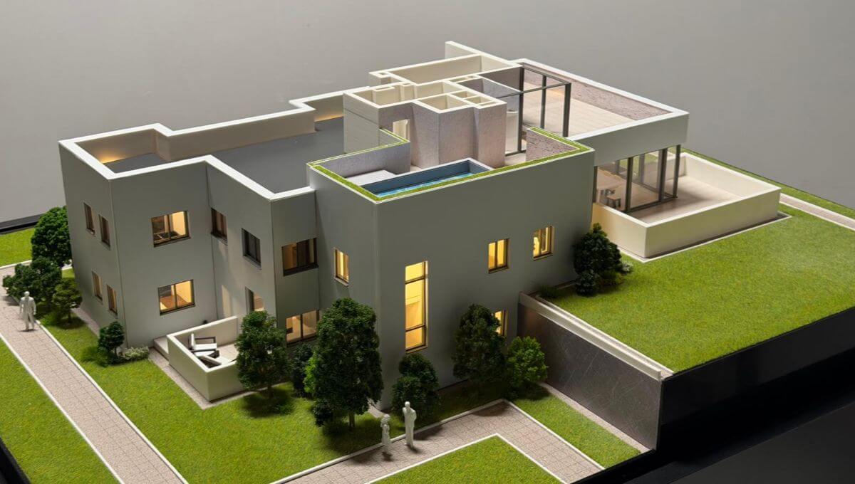 Architectural Model of a Residence