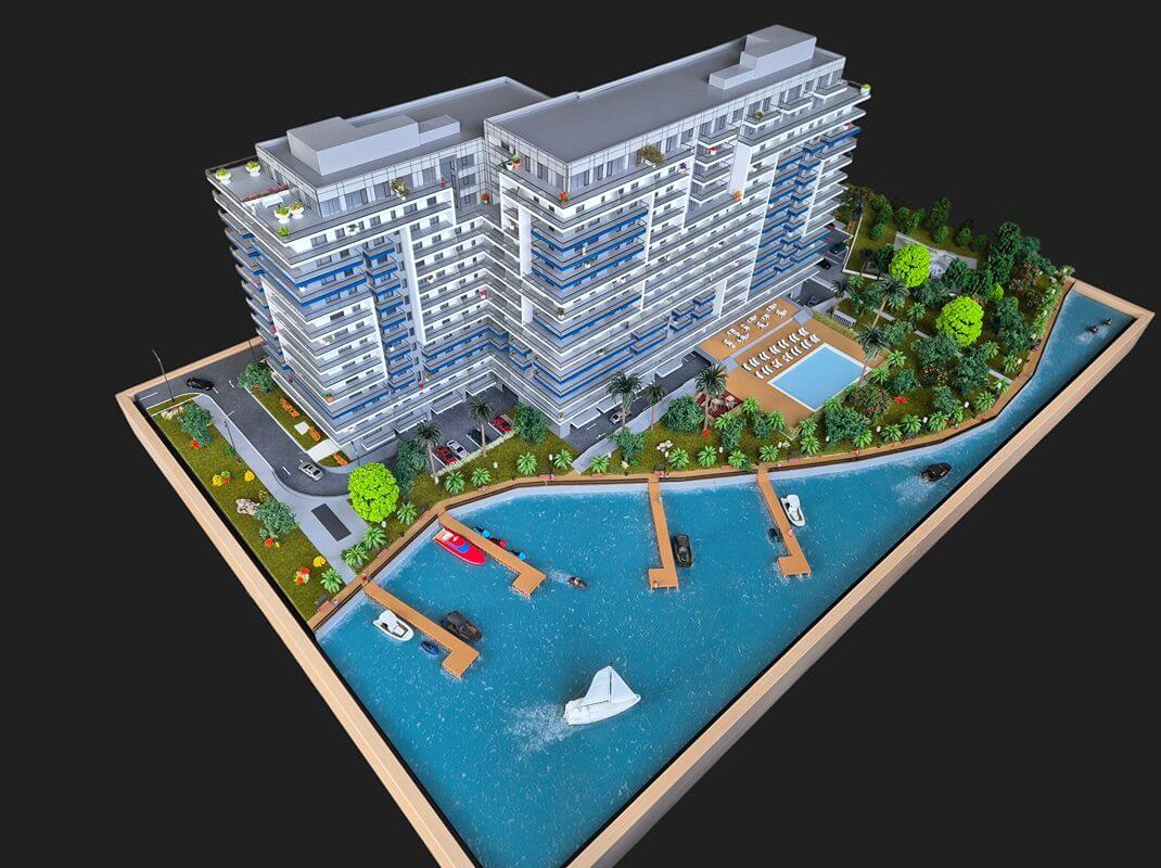 residential architectural model