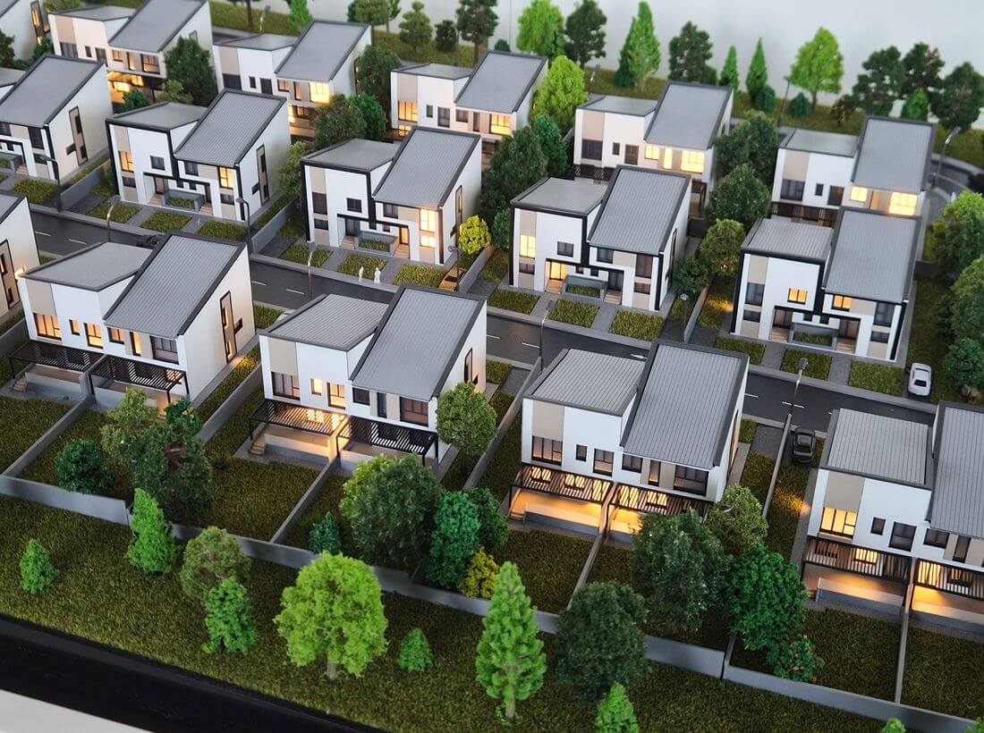 contemporary housing model