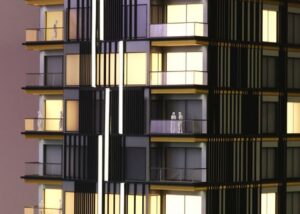 Residential Tower Architectural Scale Model
