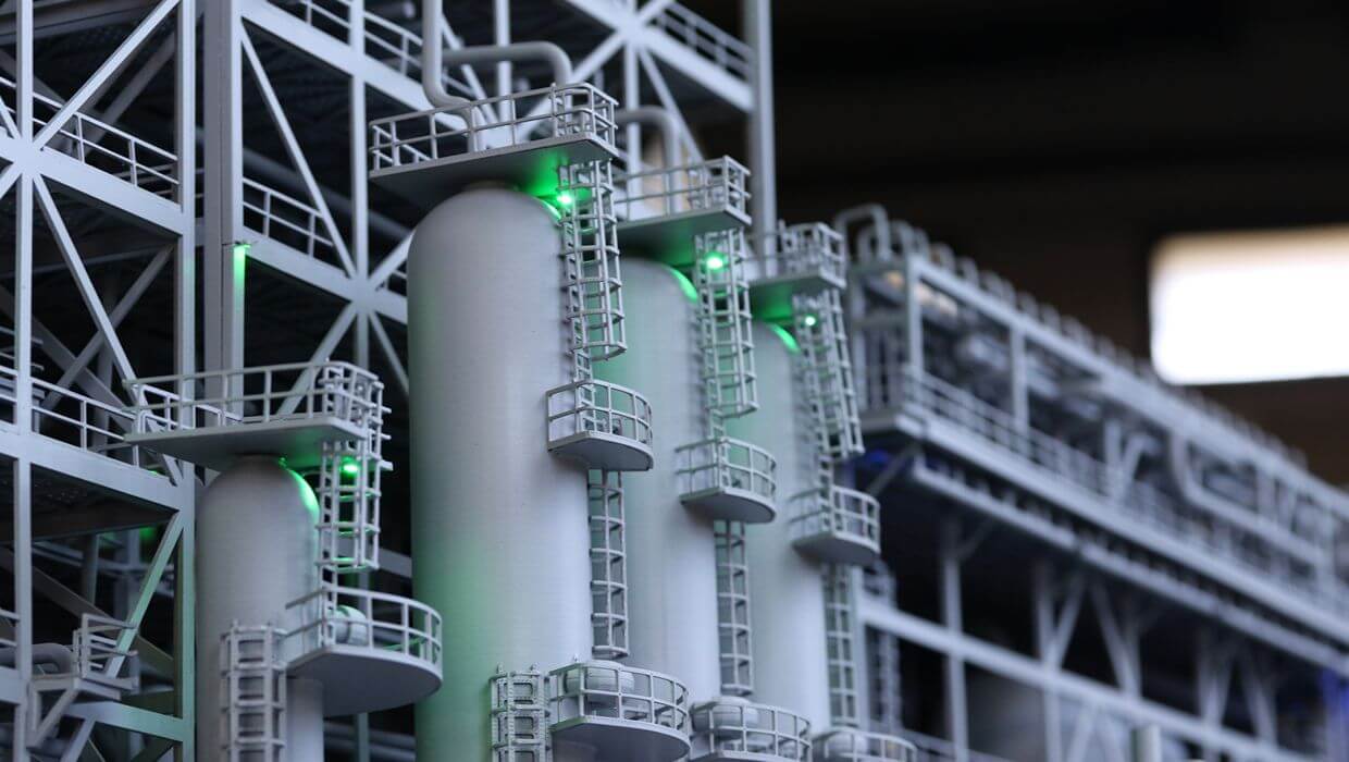 Scale Model of an Industrial Process Facility Scale Model of an Industrial Process Facility